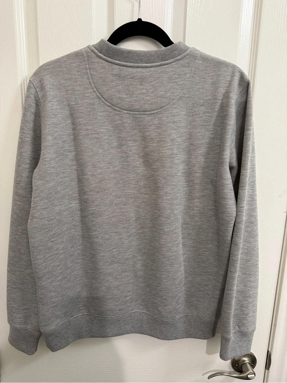 Coach Women’s Grey Logo Crewneck Sweatshirt